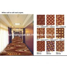 Machine Woven Wilton Wall to Wall PP Hotel Carpets for Corridor